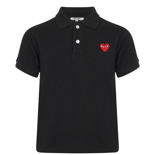 Camasa COMME DES GARCONS PLAY Peeping Heart Polo copil