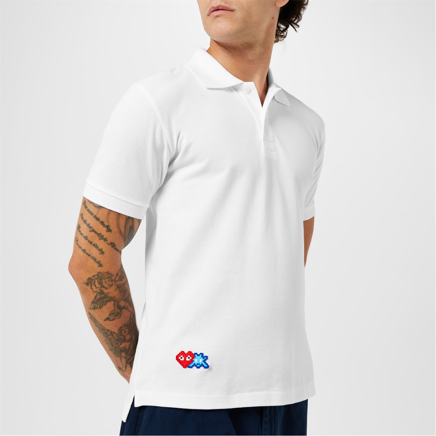 Camasa COMME DES GARCONS PLAY Space Heart Polo