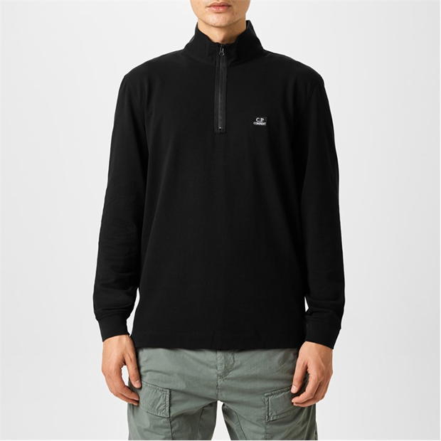 Camasa CP COMPANY Maneca Lunga quarter Zip Polo