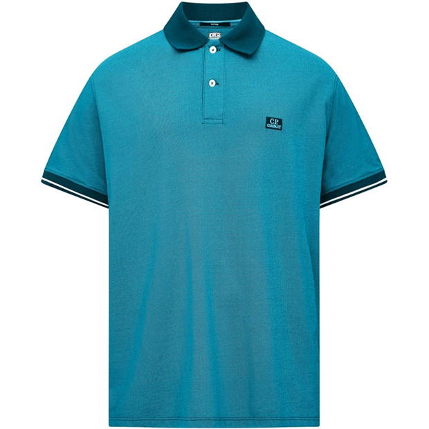 CP COMPANY Tacting Maneca Scurta Polo Top