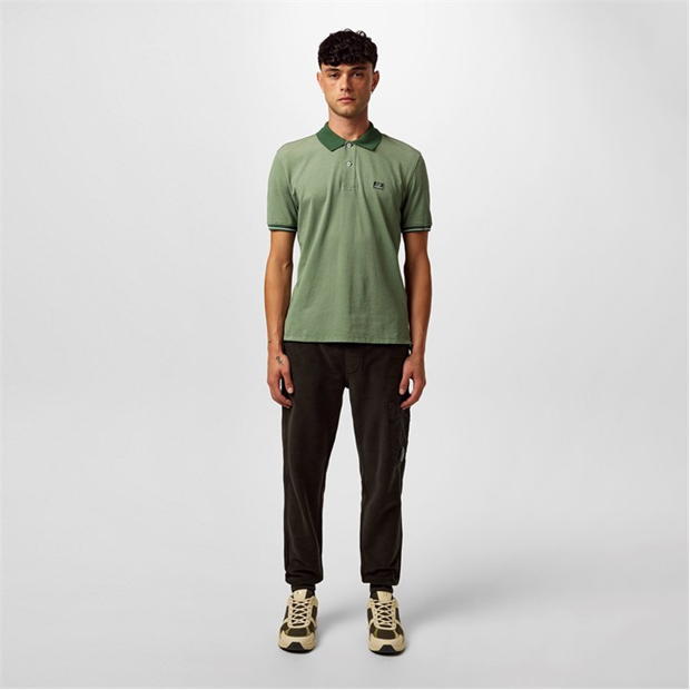 CP COMPANY Tacting Maneca Scurta Polo Top