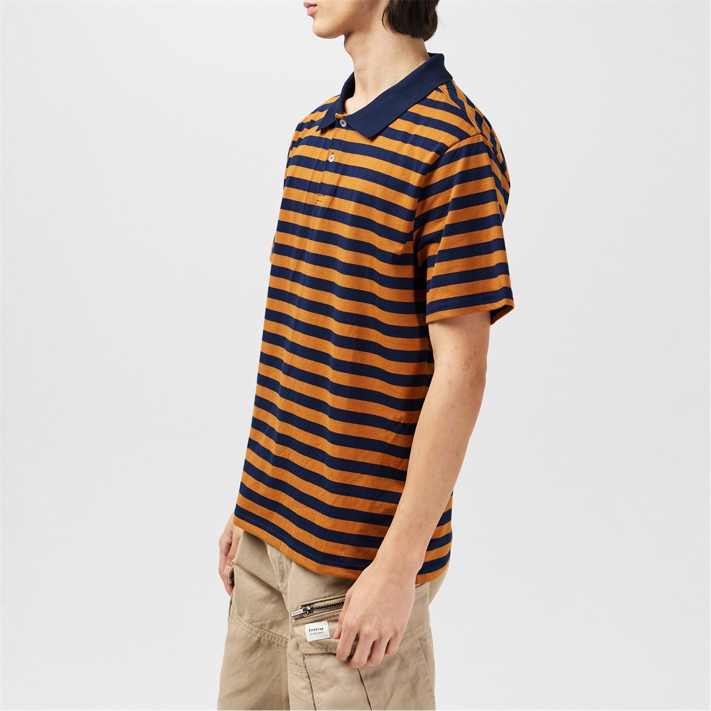 Firetrap Striped Polo