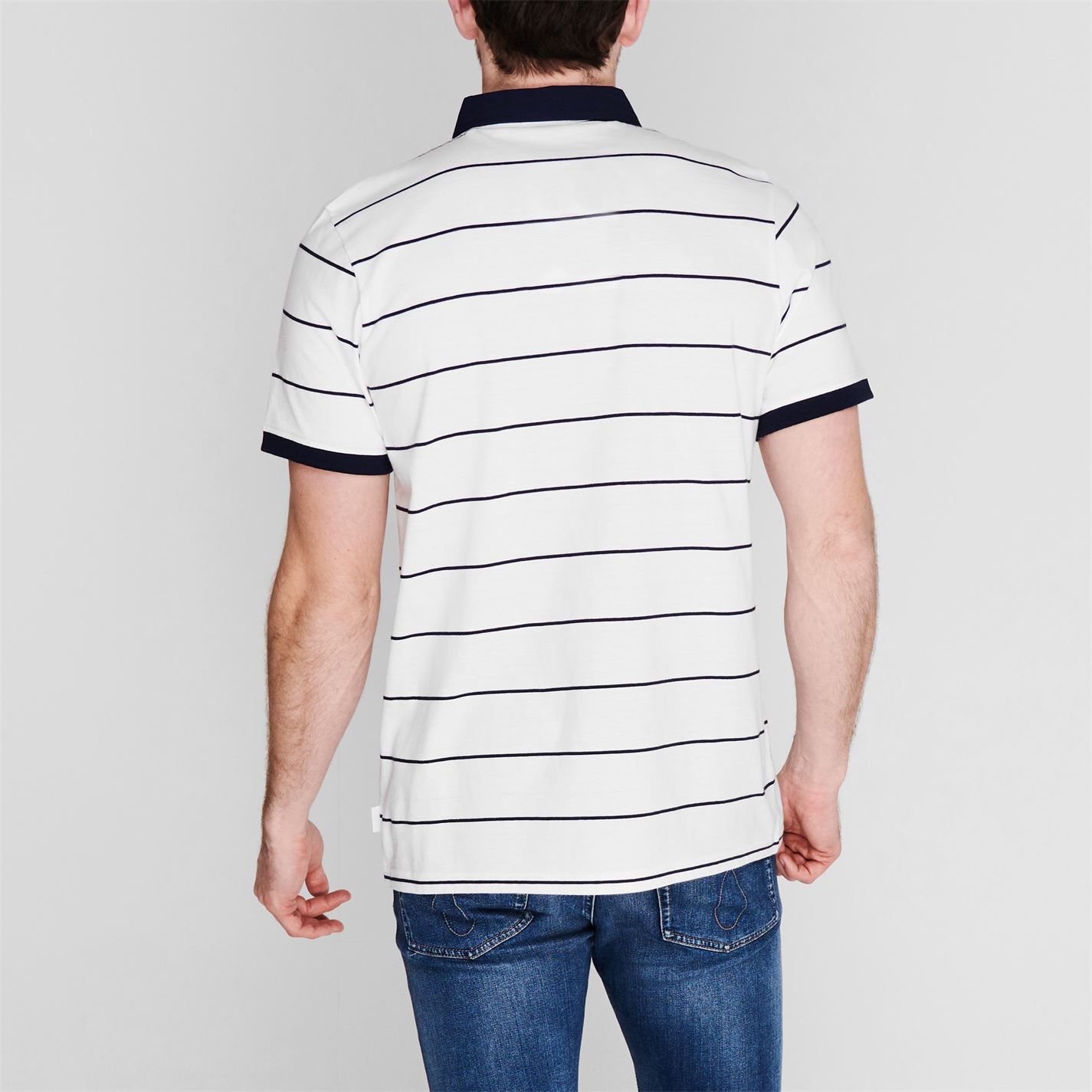 Lee Cooper Stripe Polo barbat