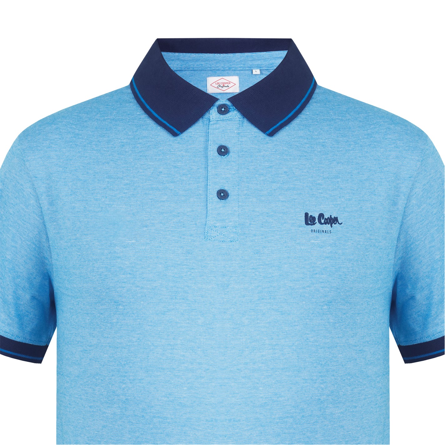 Lee Cooper Stripe Polo barbat