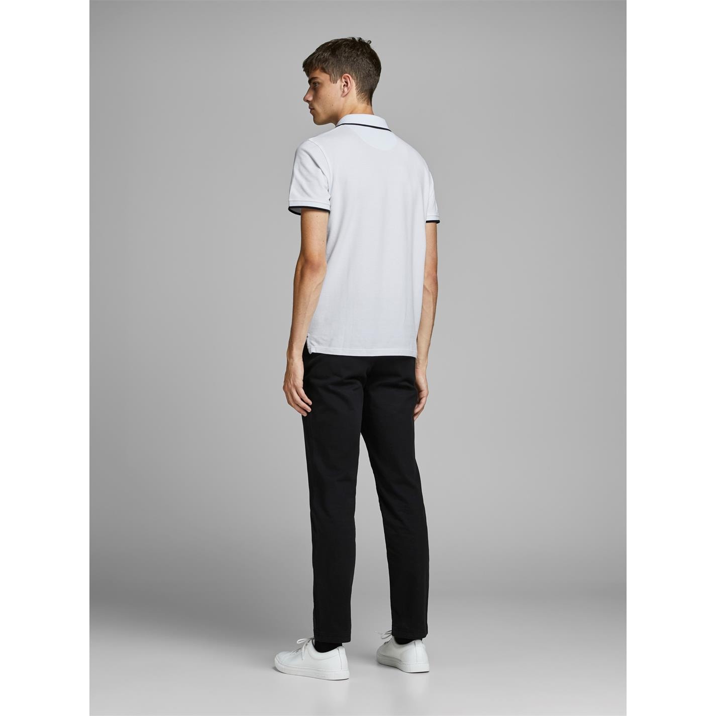 Camasa Jack and Jones Paulos Tipped Pique Maneca Scurta Polo