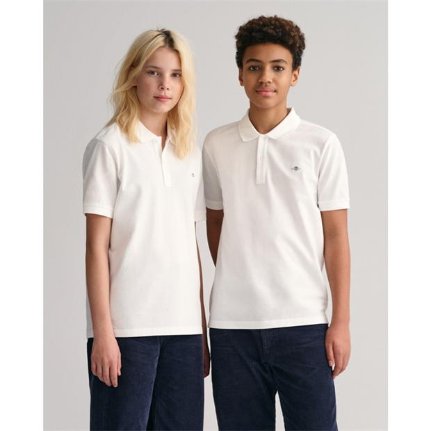 Camasa Gant Teens Tipped Pique Polo