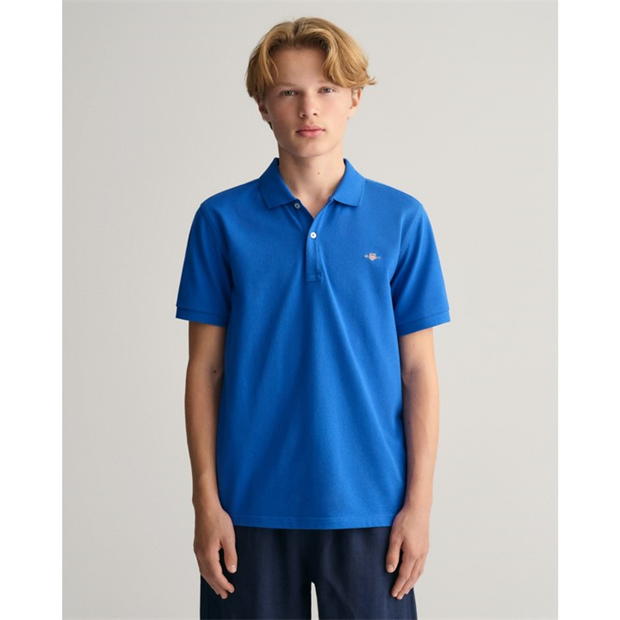 Camasa Gant Teens Tipped Pique Polo