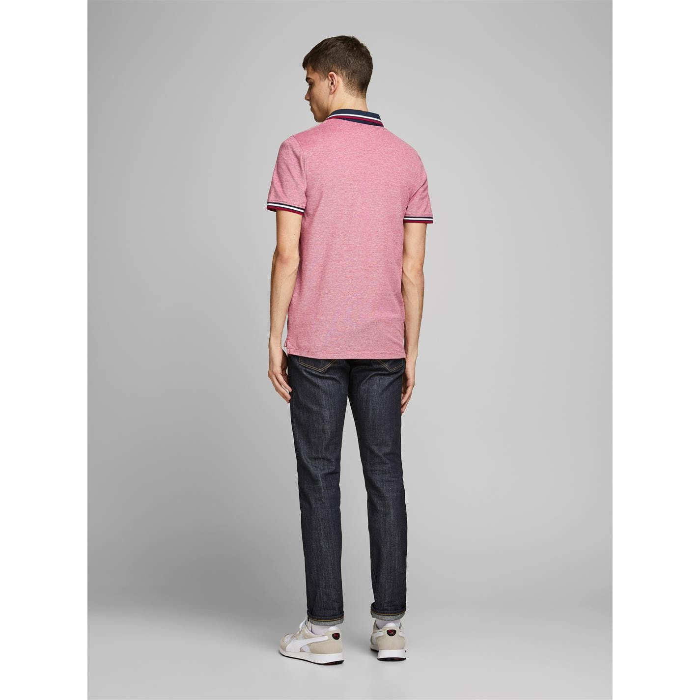 Jack and Jones Tipped Pique Polo