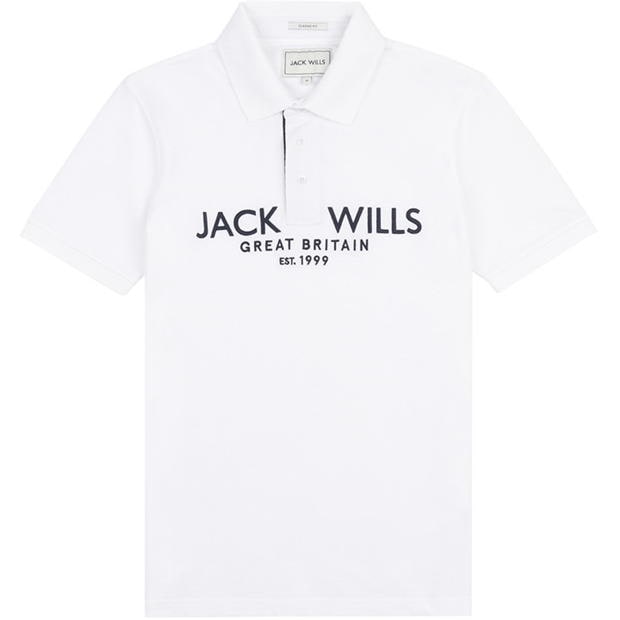 Jack Wills BT Pique Polo Sn99