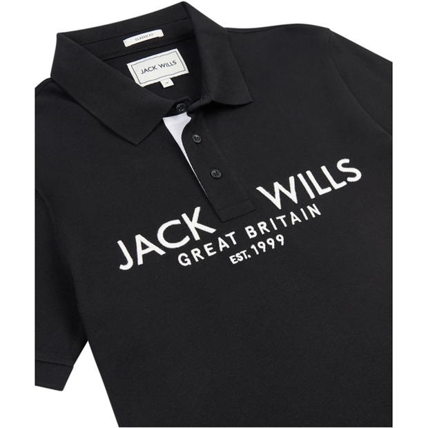 Jack Wills BT Pique Polo Sn99