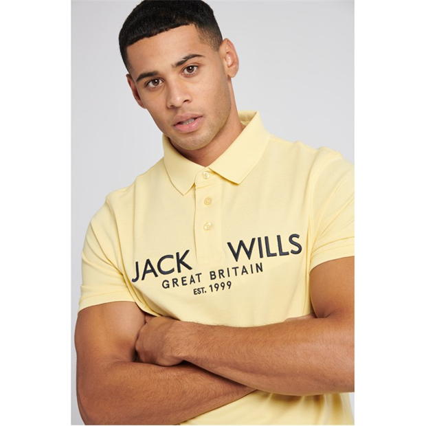 Jack Wills Pique Polo Sn99