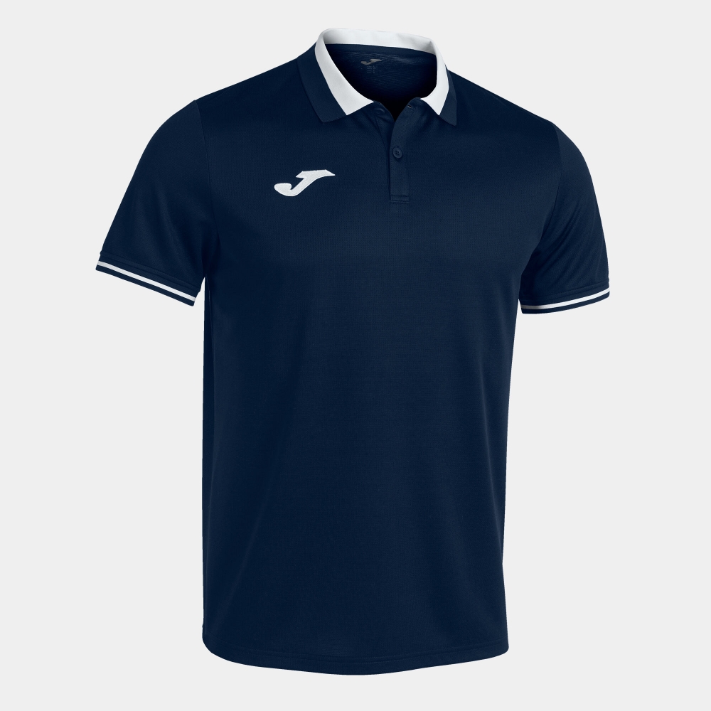 Championship Vi Maneca Scurta Polo Navy White Joma