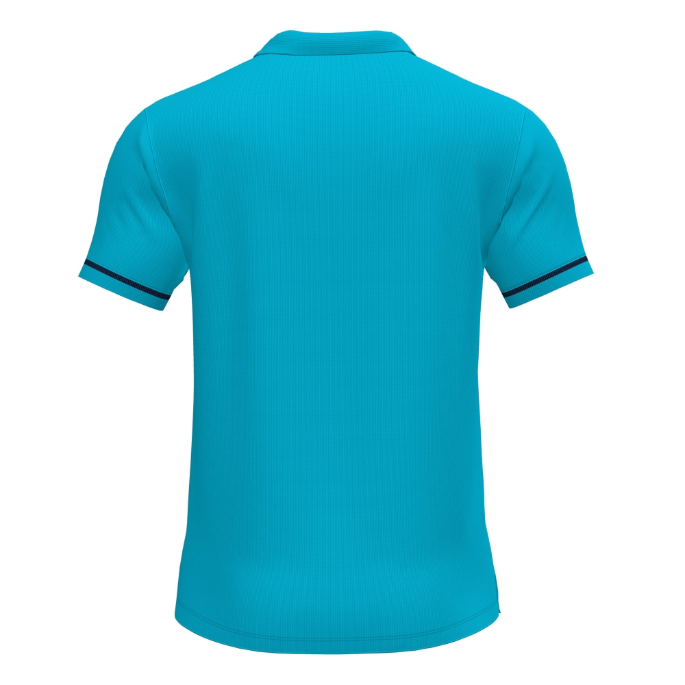 Championship Vi Maneca Scurta Polo Fluor Turquoise-navy Joma