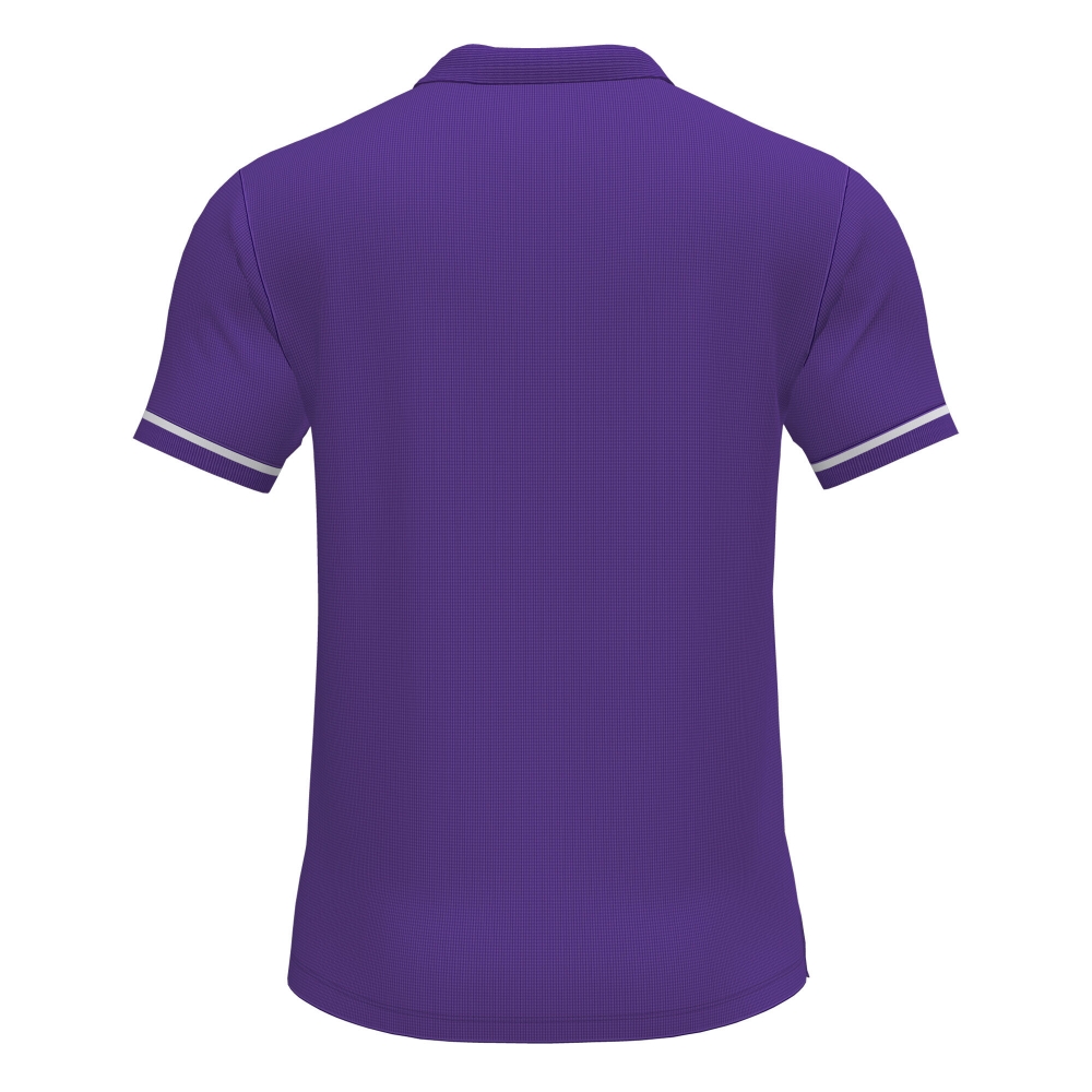 Championship Vi Maneca Scurta Polo Purple White Joma