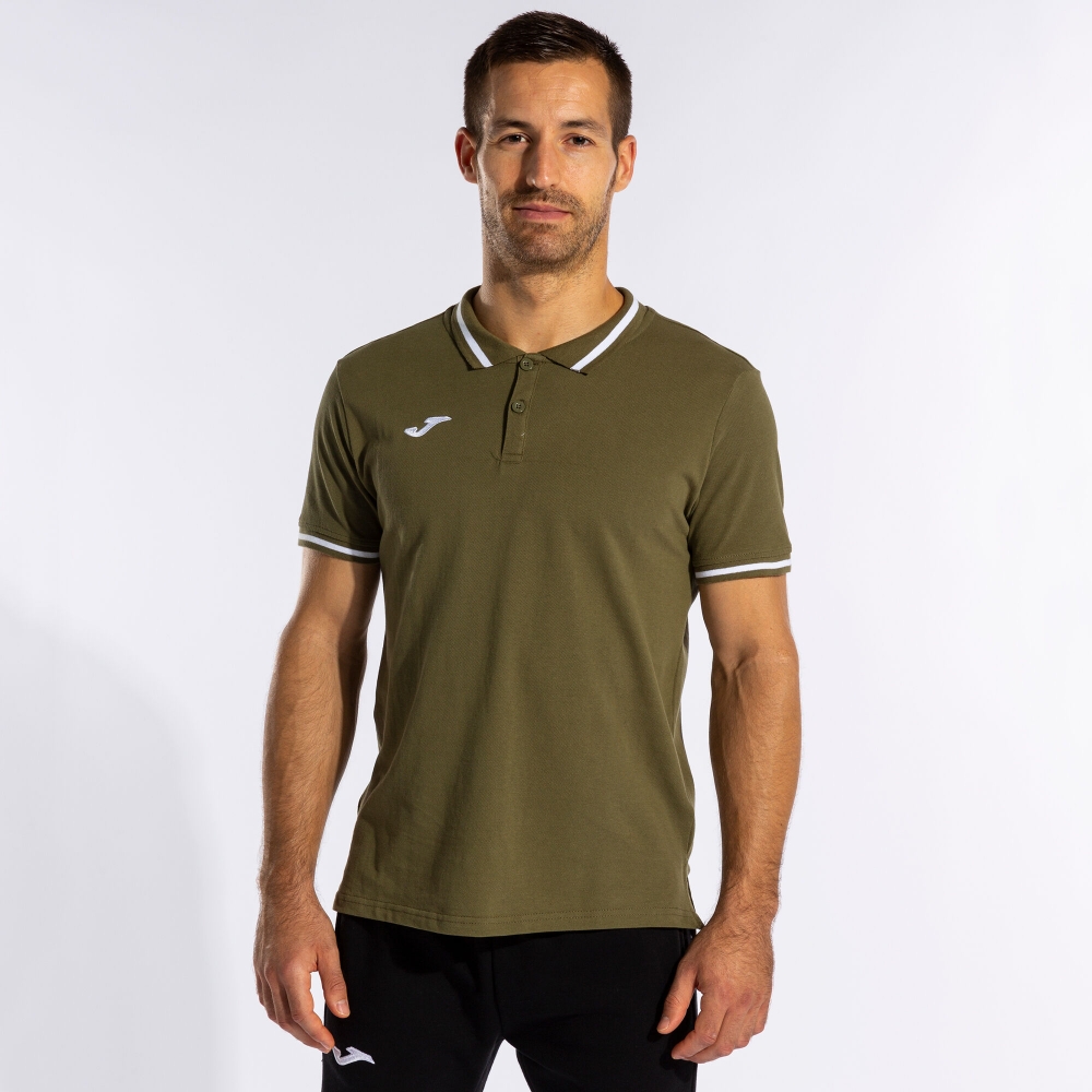 Confort Ii Maneca Scurta Polo Khaki Joma