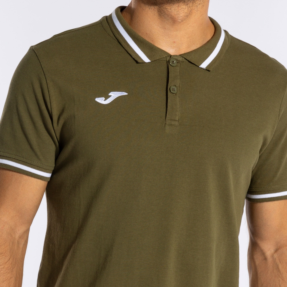 Confort Ii Maneca Scurta Polo Khaki Joma