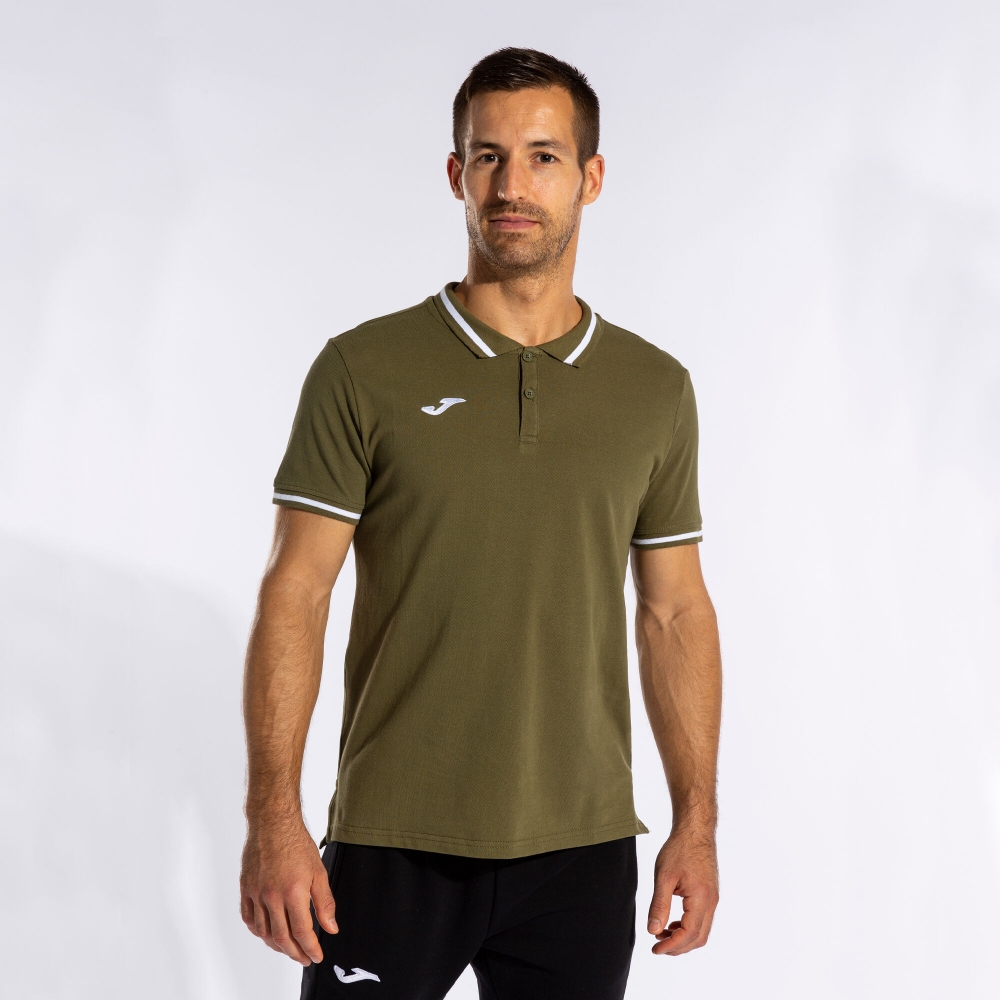 Confort Ii Maneca Scurta Polo Khaki Joma