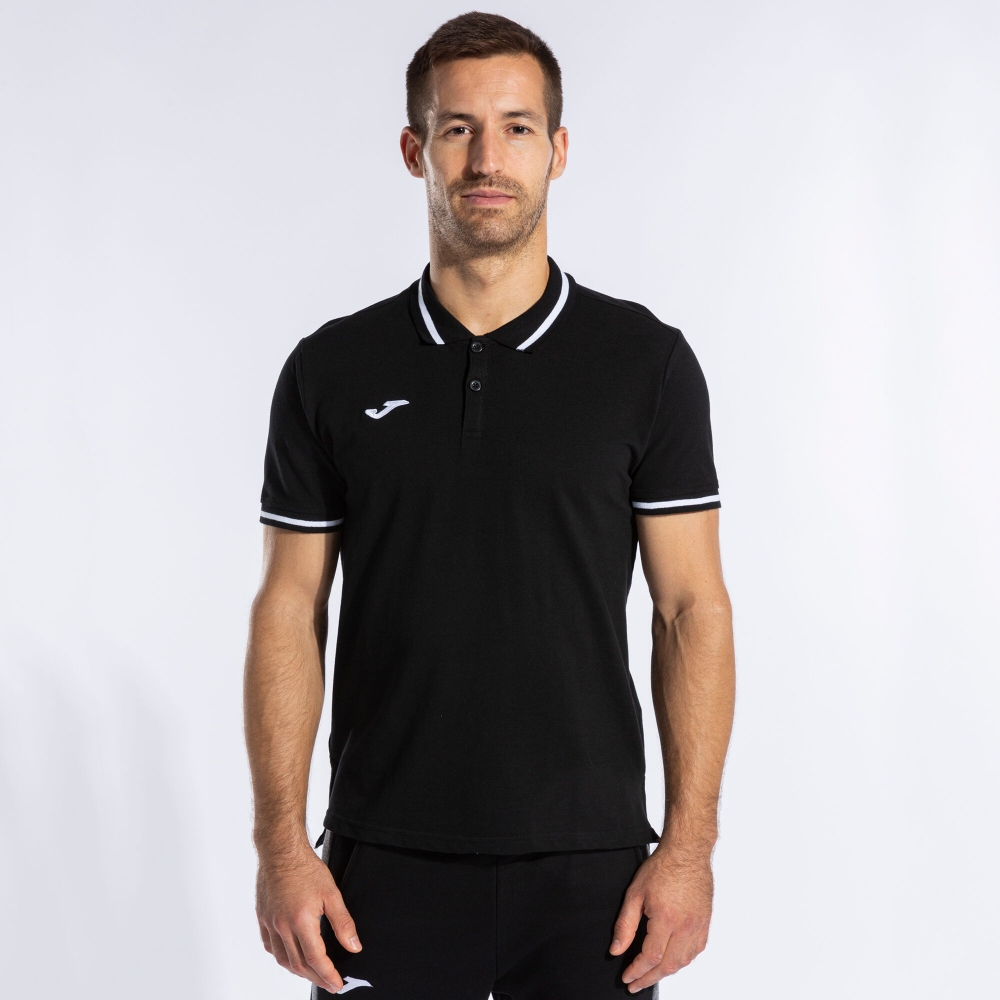 Confort Ii Maneca Scurta Polo Black Joma