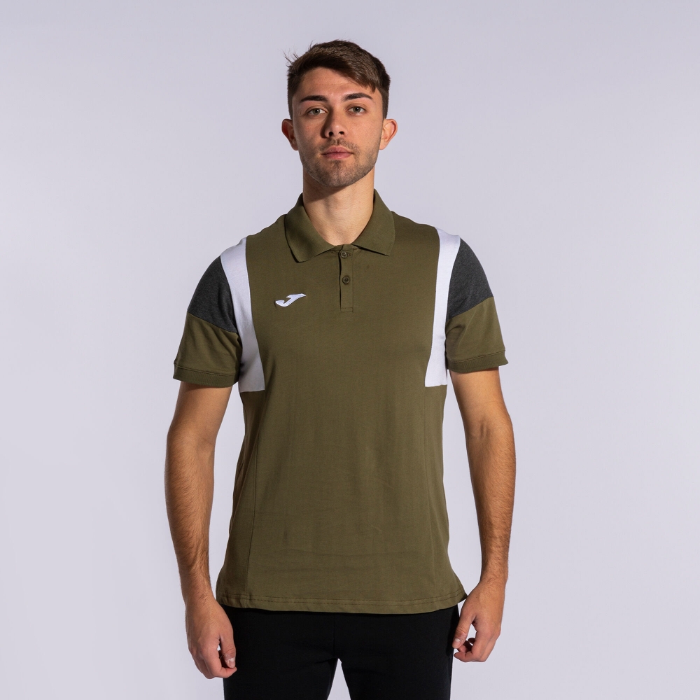 Confort Iii Maneca Scurta Polo Khaki Joma