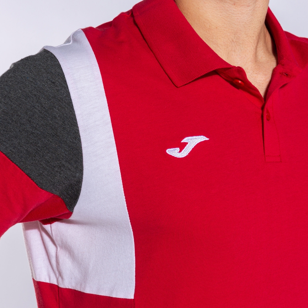 Confort Iii Maneca Scurta Polo Red Joma