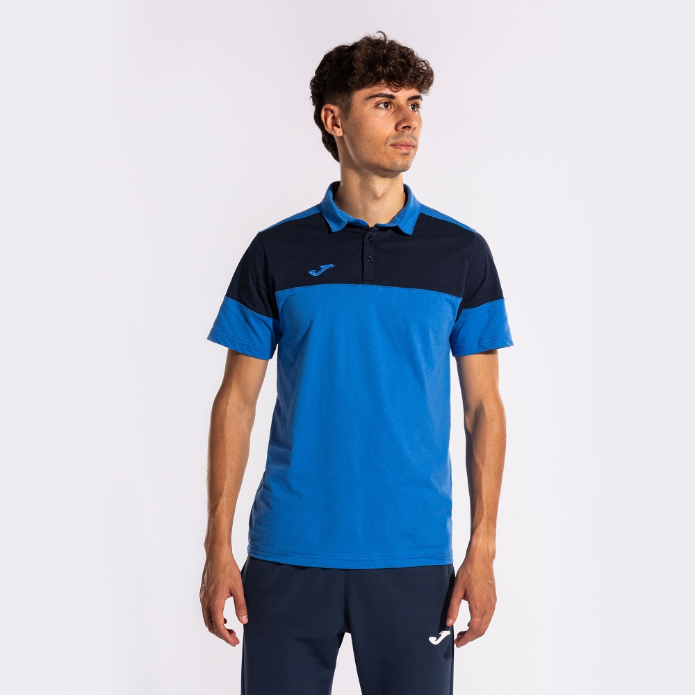 Crew V Maneca Scurta Polo Royal Navy Joma