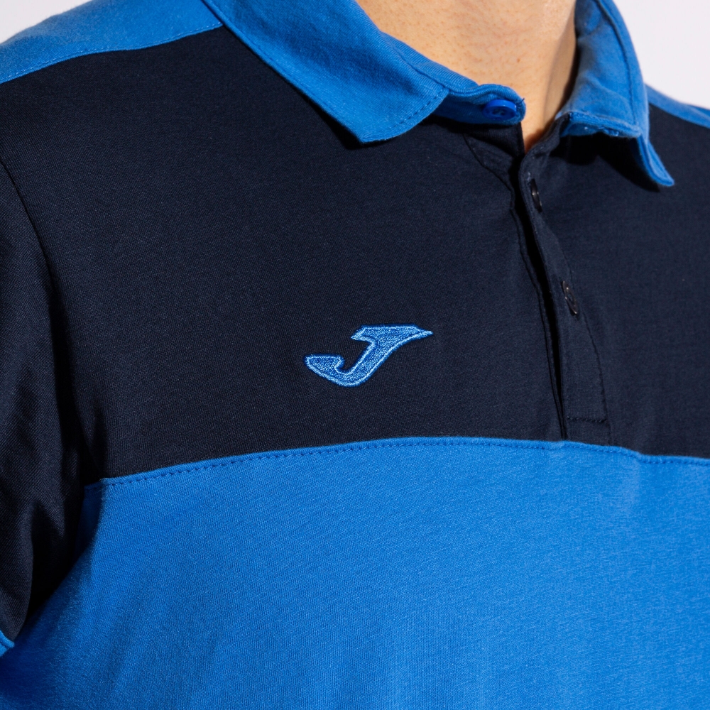 Crew V Maneca Scurta Polo Royal Navy Joma