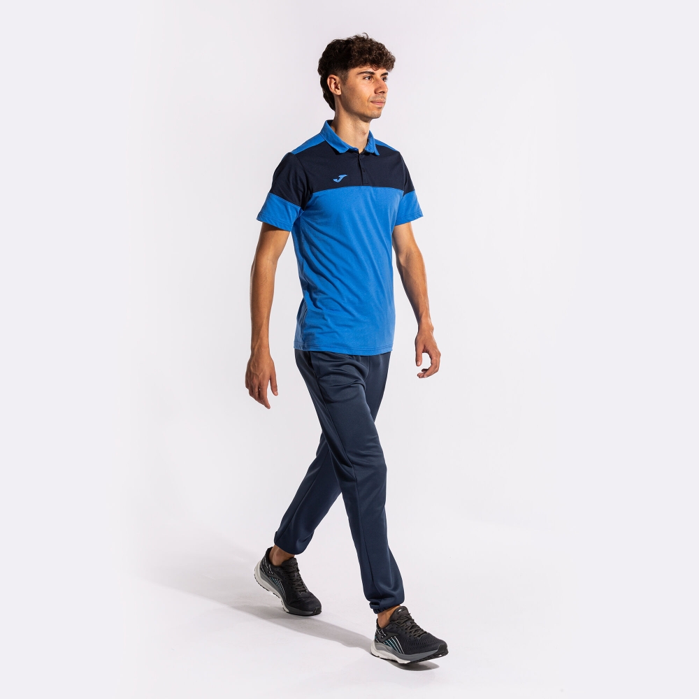 Crew V Maneca Scurta Polo Royal Navy Joma