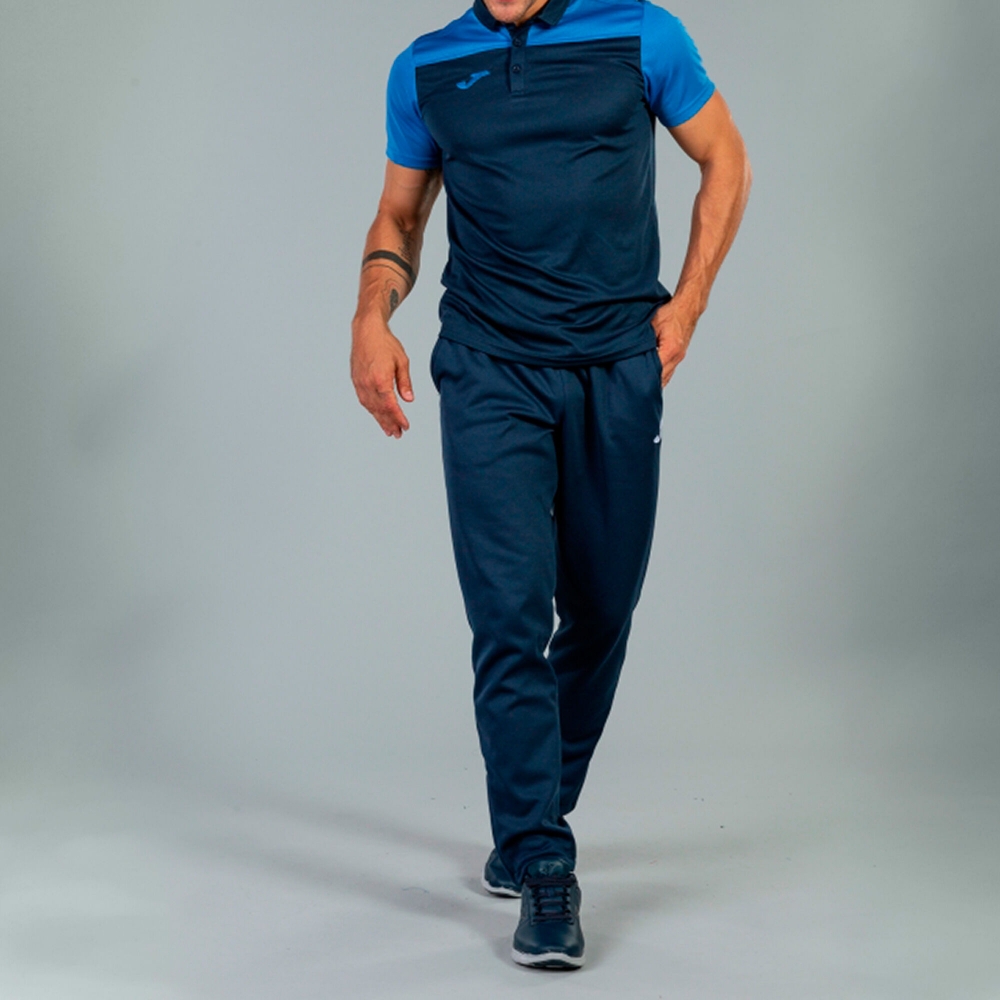 Camasa Polo Combi Navy-royal S/s Joma