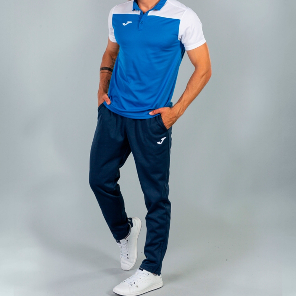 Camasa Polo Combi Royal-white S/s Joma