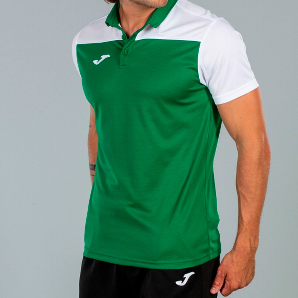 Camasa Polo Combi Green-white S/s Joma