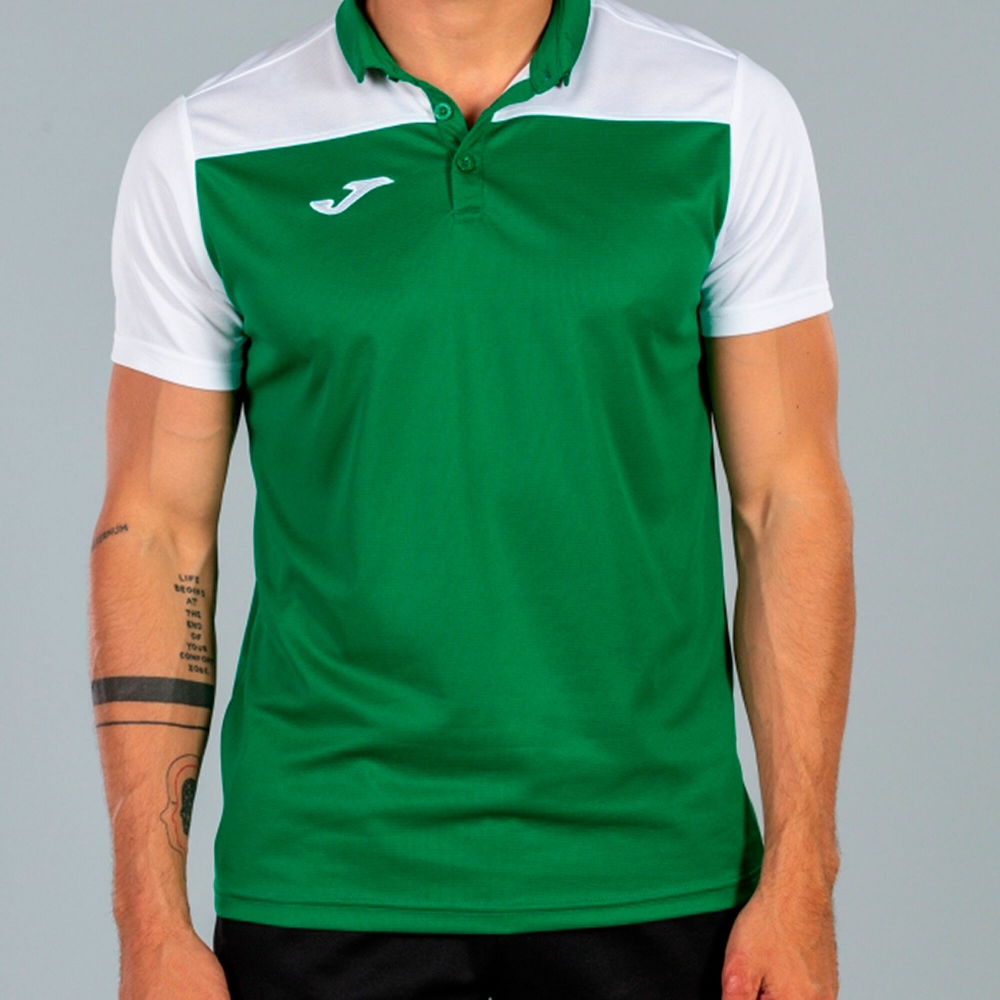 Camasa Polo Combi Green-white S/s Joma