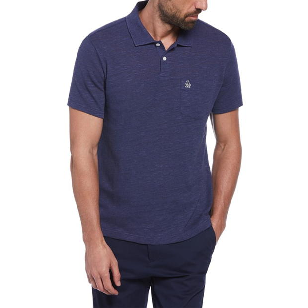 Original Penguin Ln Slub Polo Sn99