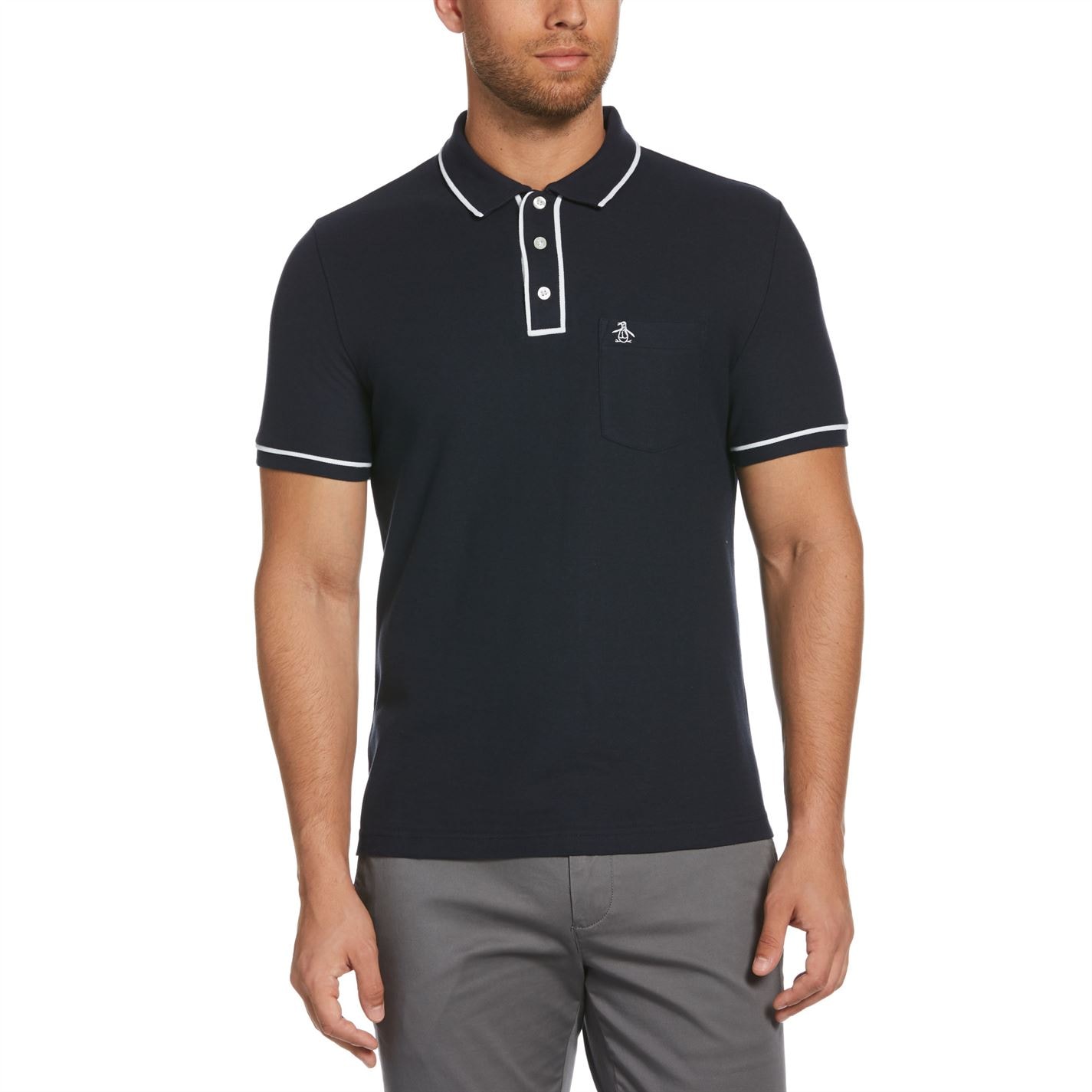 Camasa Original Penguin Original Maneca Scurta Tipped Polo