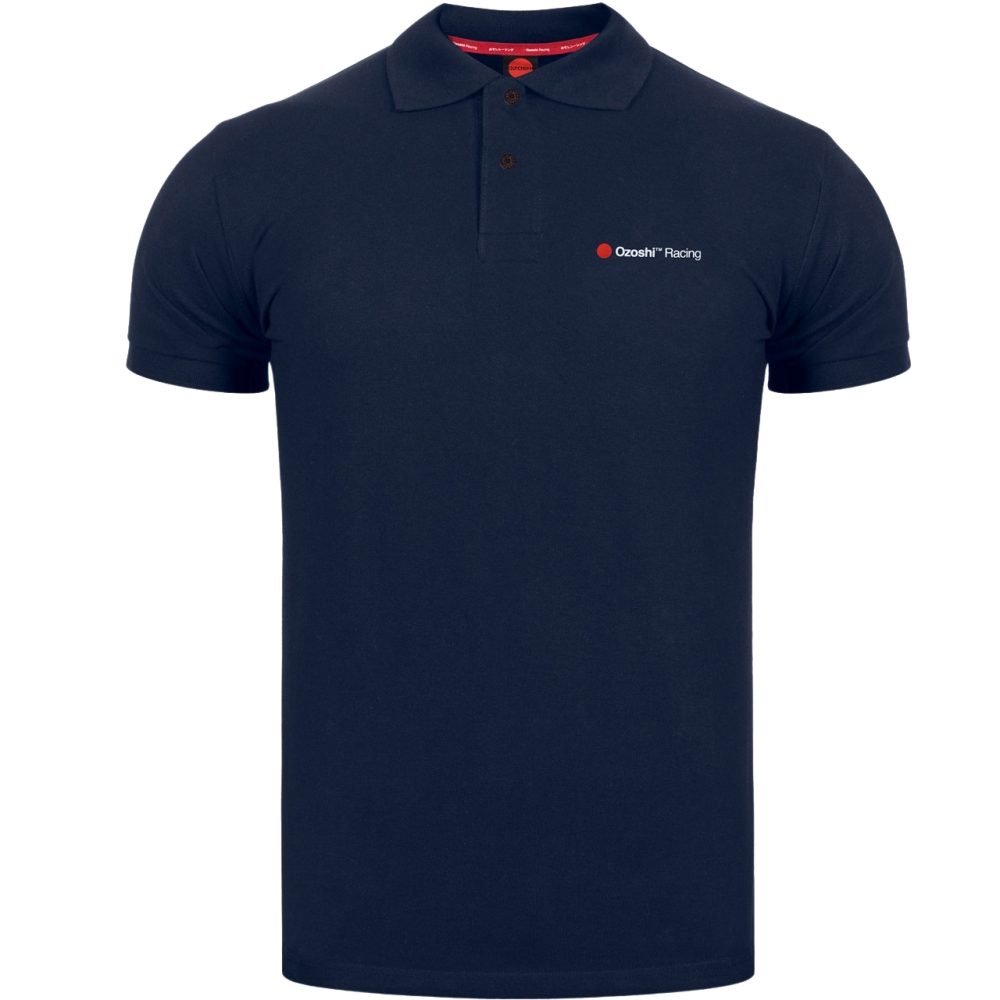 Ozoshi Polo tricou b?rba?i bleumarin OZ93831