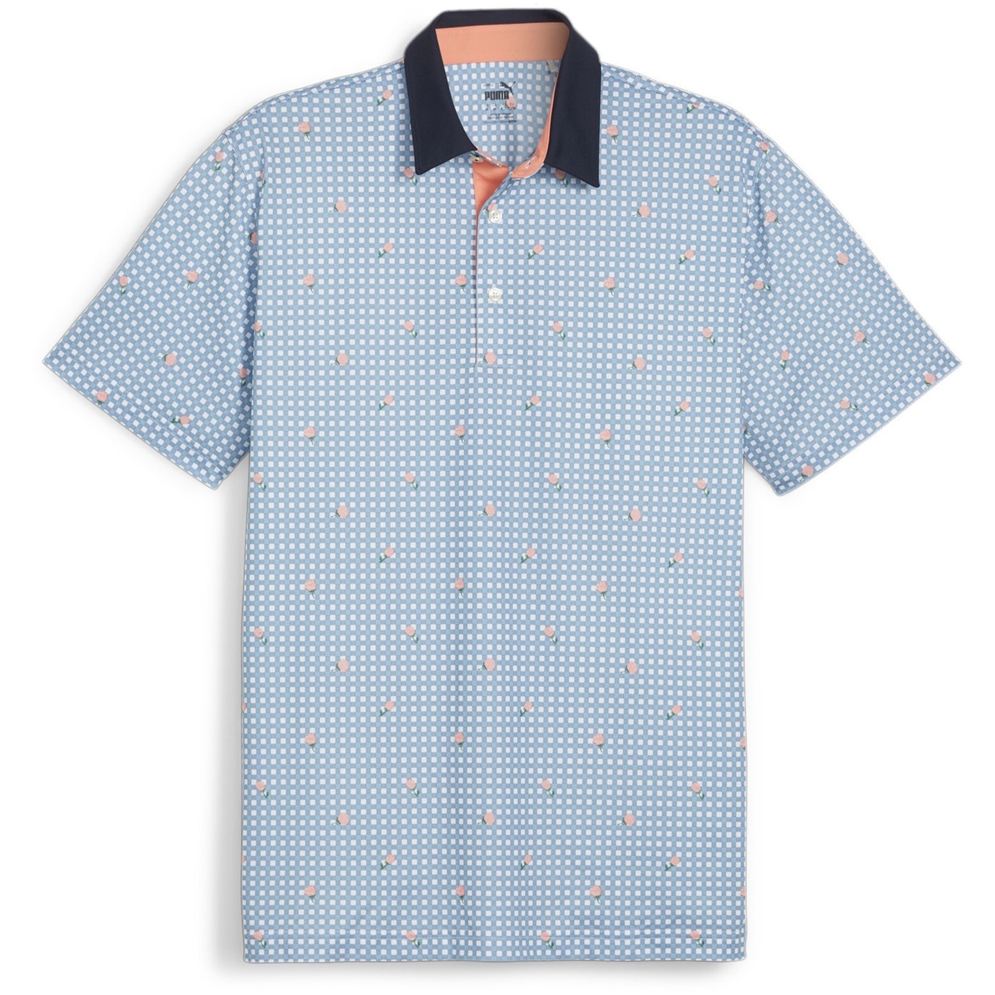 Camasa Puma Pique Gingham Polo barbat