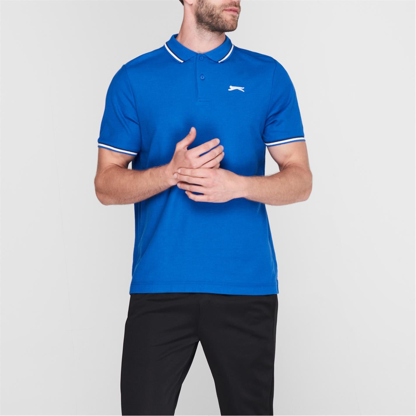 Camasa Slazenger Tipped Polo barbat