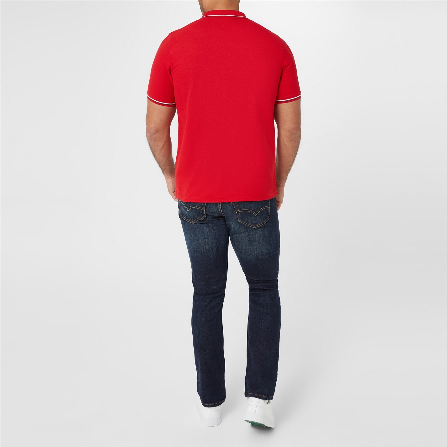 Camasa Slazenger Tipped Polo barbat