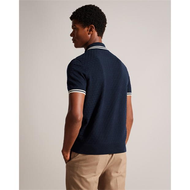 Ted Baker Ted Mahani Zip Polo Sn43