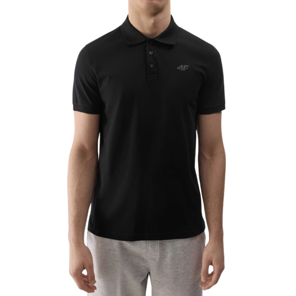 Tricou polo pentru b?rba?i
4F M129 negru adanc 4FWSS24TPTSM129 20S 4F