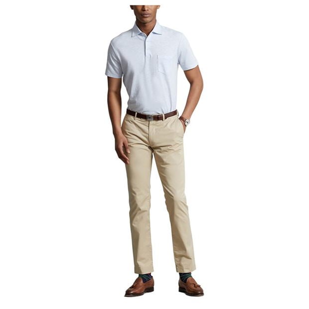 Camasa Polo Ralph Lauren Linen Maneca Scurta Polo