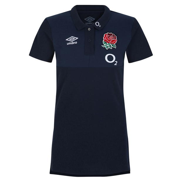 Camasa Umbro England Rugby CVC Polo 2023 2024 dama