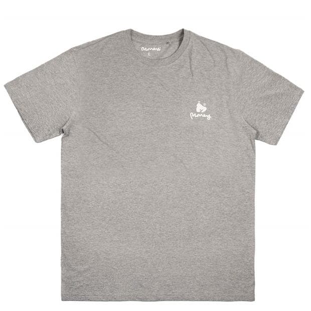 Money Lounger Grey Melange 3-Pack T-shirts