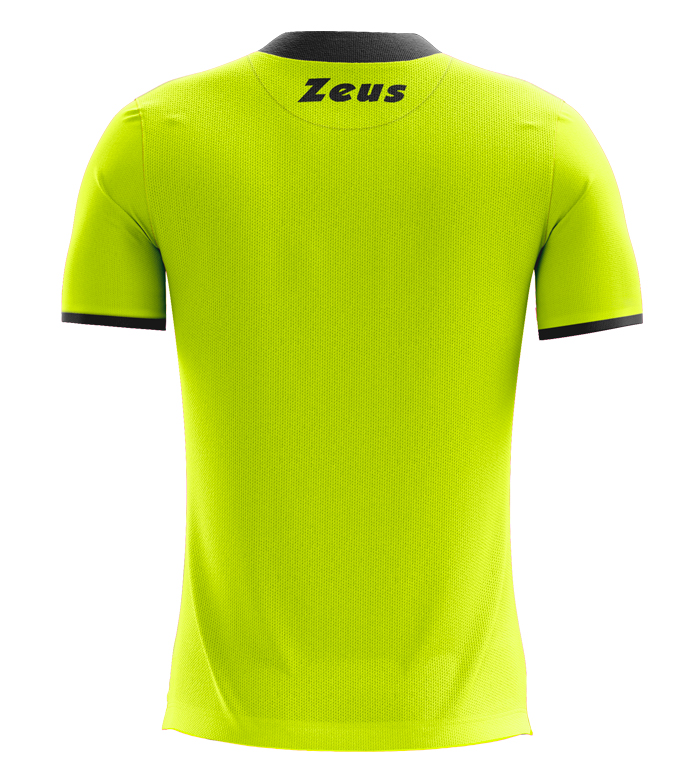 Tricouri sport MIDA Zeus galben fosforescent negru