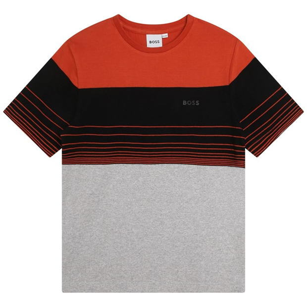 Camasa Boss Striped Logo T- baietel