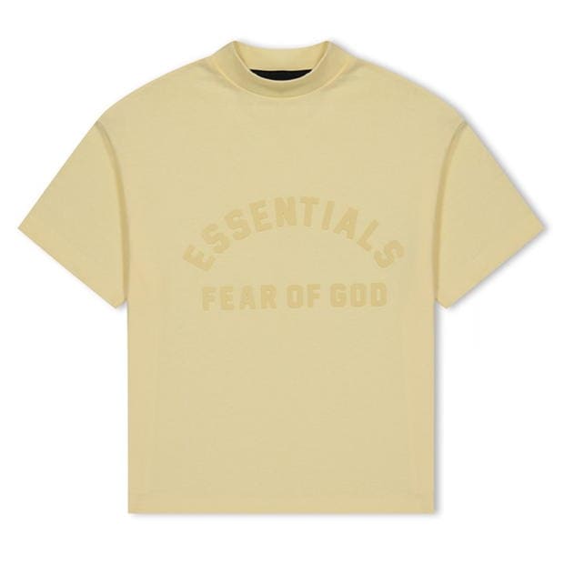 Camasa FEAR OF GOD ESSENTIALS Cotton Logo T- Unisex copil