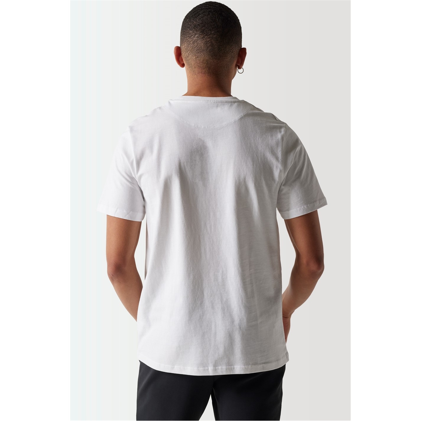 Camasa 11 Degrees Gradient Graphic T- - White