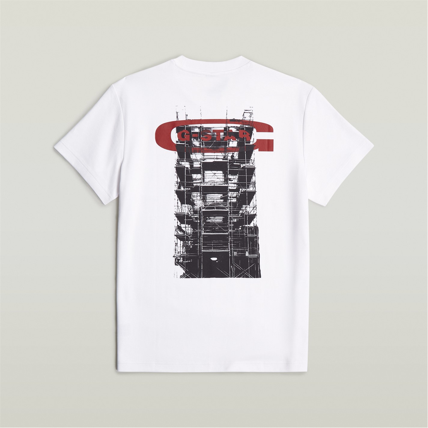 Camasa G Star Scaffolding Back Graphic T-