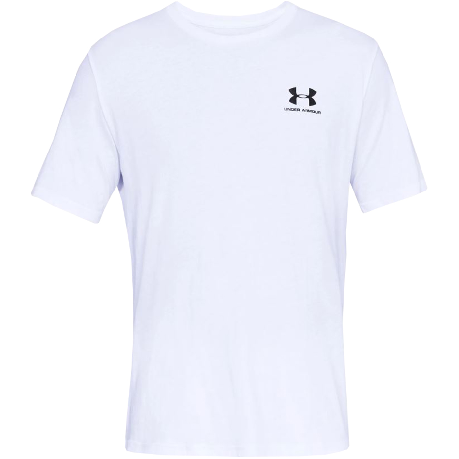 Camasa Under Armor Sportstyle Sport Left Chest SS white 1326799-100 Under Armour