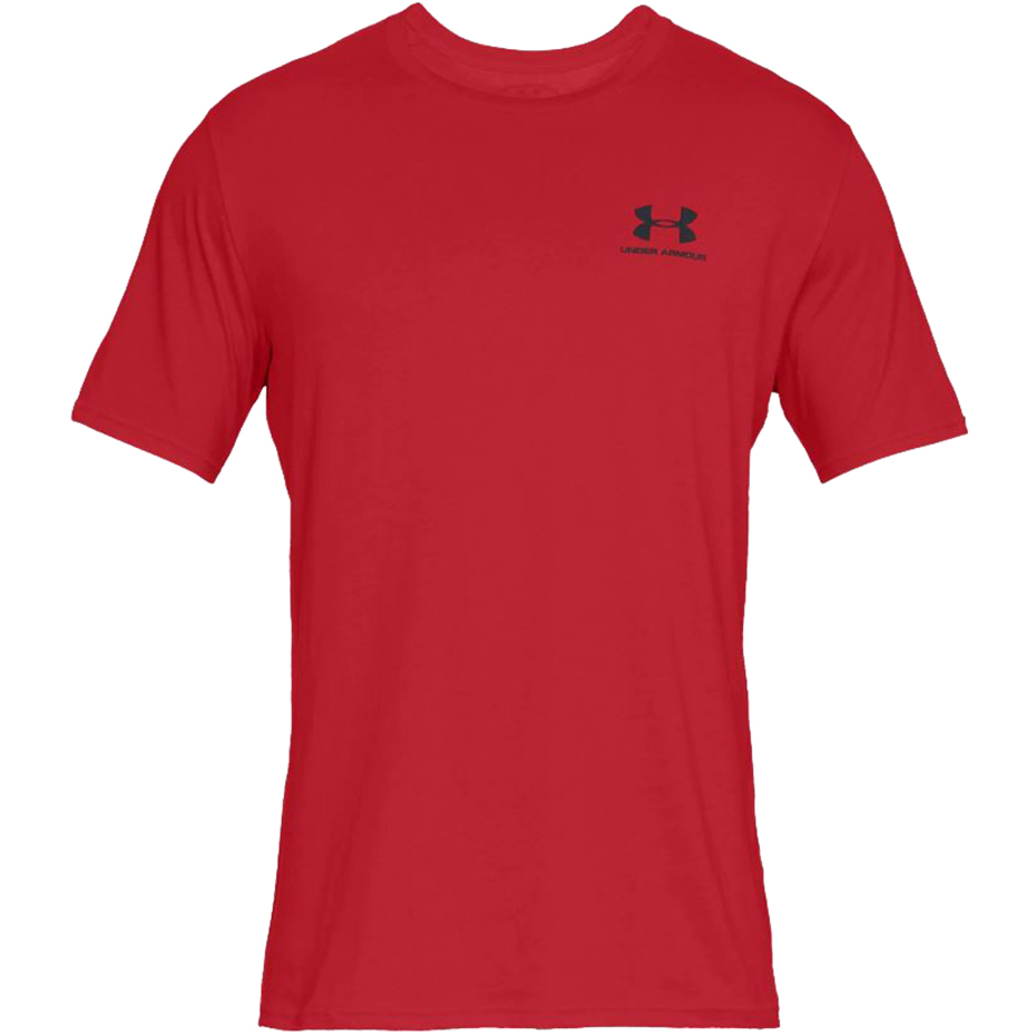 Camasa Under Armor Sportstyle Sport Left Chest SS red 1326799-600 Under Armour