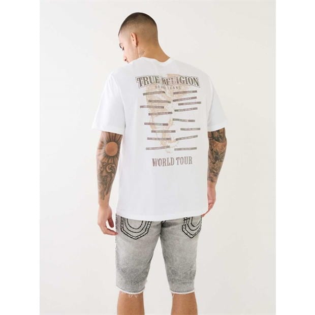 True Religion Rlxd Sk Wt Fl T Sn99